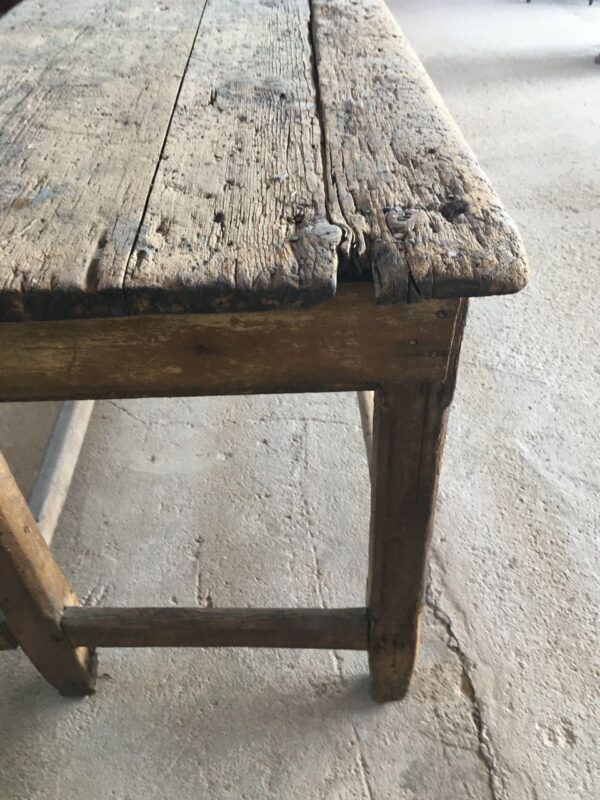 Πάγκος εργασίας, τραπέζι φαγητού, παλιό ξύλινο έπιπλο
