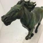 horse, museum piece, ancient greek sculpture