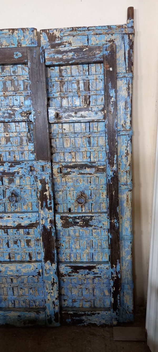 παλιές ξύλινες πόρτες ζευγάρι , ύψος 206 , πλάτος 115 εκ, πάχος 10 εκ,...παλιές ξύλινες πόρτες από το Θιβέτ, συντηρημένες ,χειροποίητες