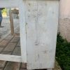 Μπουφέ από παλιά ξυλεία, λευκό, βιτρίνα με ράφια και συρτάρια, παλιό ξύλινο έπιπλο, εταζέρα, κρυσταλιέρα, κομό, ντουλάπα, ντουλάπι βαριά κατασκευή ,έπιπλο αντίκα ,χειροποίητη κατασκευή διακοσμημένο
